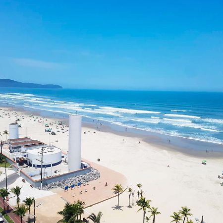 Apto C Vista Incrivel Para O Mar, Praia Grande Sp Εξωτερικό φωτογραφία